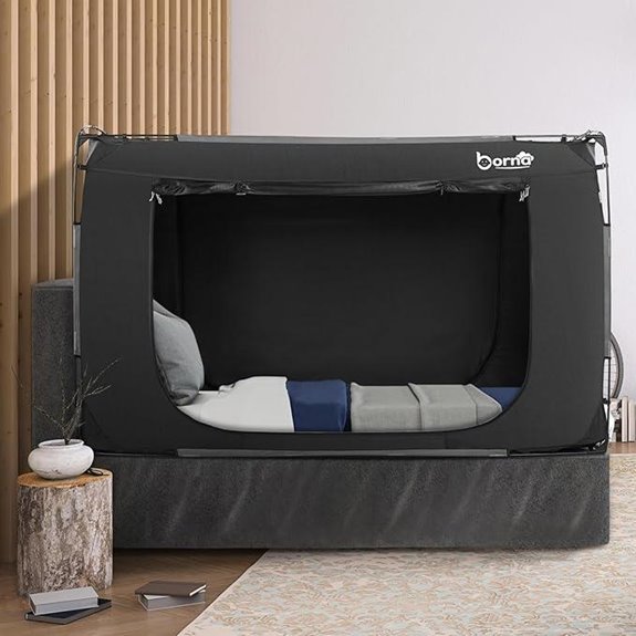 twin bed tent with doors