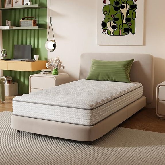 Novilla Twin Mattress with Smarts™ Coil & Foam
