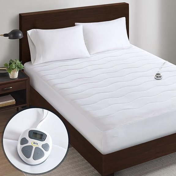 Serta Heated Mattress Pad Twin XL