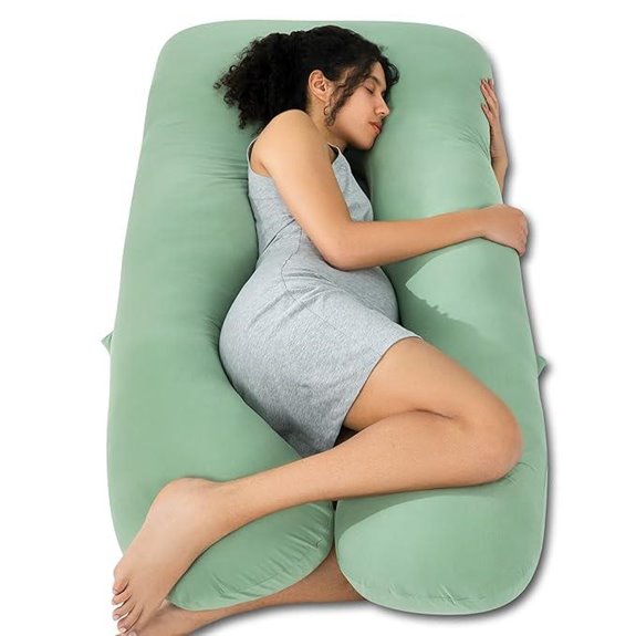 QUEEN ROSE U-Shaped Maternity Pregnancy Pillow