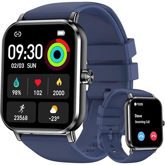 Smart Watch for Women and Men with Heart Rate Monitoring