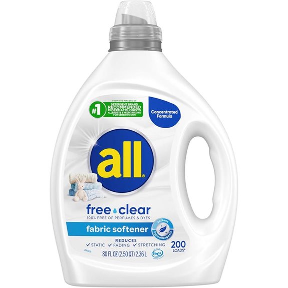 All Free Clear Liquid Fabric Softener Unscented