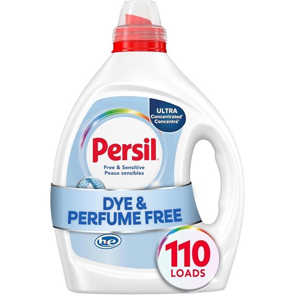 Persil Sensitive Liquid Laundry Detergent Unscented 82.5oz