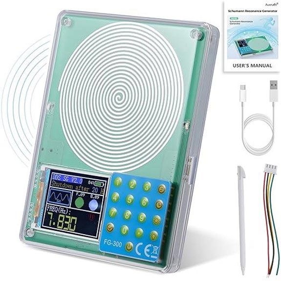 Schumann Resonance Generator USB-C Frequency Healing Device