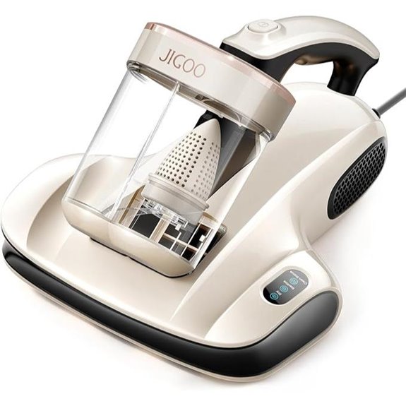 JIGOO UV Mattress Vacuum Cleaner with Suction