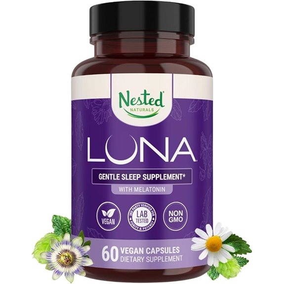 Nested Naturals Luna Sleep Aid (60 Vegan Capsules)