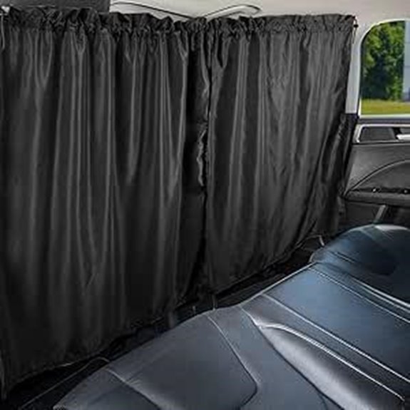 Car Divider Curtain for Cars and SUVs