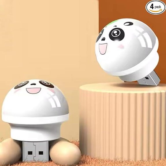 Voice-Controlled LED Night Light 4-Pack