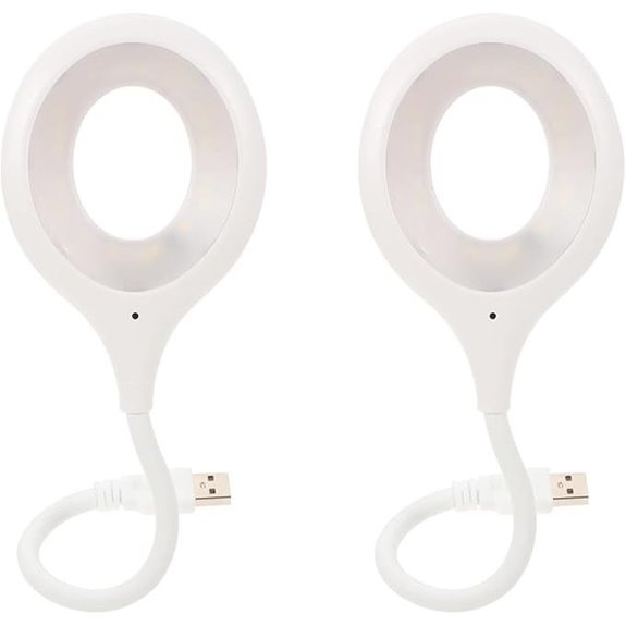 Gadpiparty Voice-Controlled USB Bedside LED Reading Light