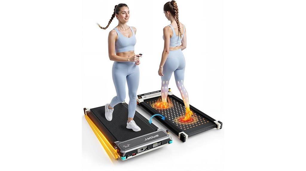 walking pad with massage