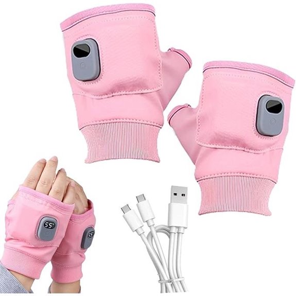 warm digital thermostat gloves