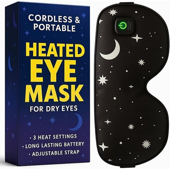 Heated Eye Mask for Dry Eyes and Puffiness