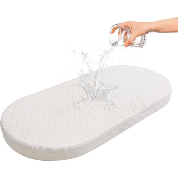 Baby Bassinet Mattress with Waterproof Cover