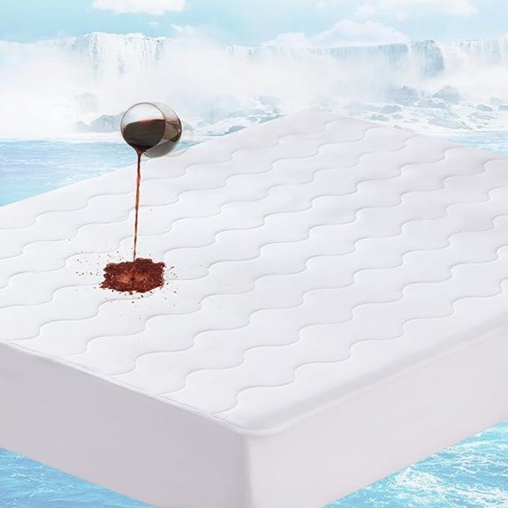 Cooling Mattress Topper with Waterproof & TriSupport Tech