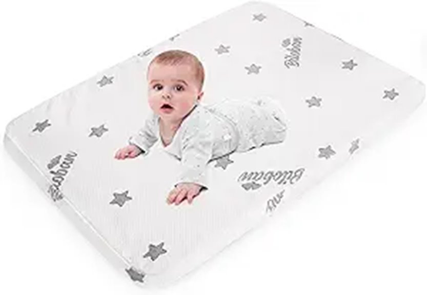 Waterproof Bassinet Mattress Pad for Portable Cribs