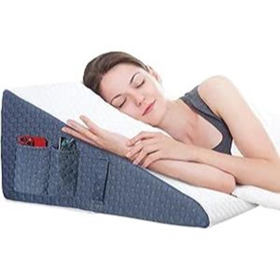 12-inch Wedge Pillow for Sleep and Acid Reflux