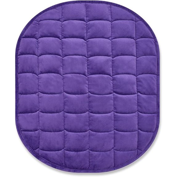 TONGDADA Weighted Lap Blanket 7lbs for Adults