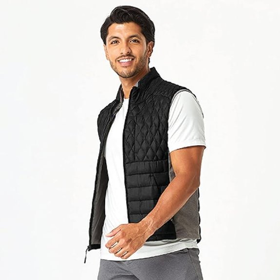 PYVOT Men’s Quilted Weighted Vest for Sensory Support