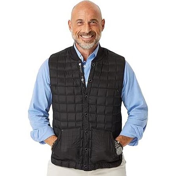 PYVOT Men’s Journey Weighted Vest Quilted Sensory Weighted Apparel