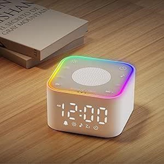 White Noise Sleep Sound Machine with Night Light