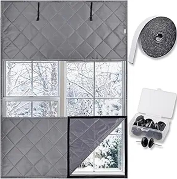 Window Insulation Cover Kit for Winter (47x63)