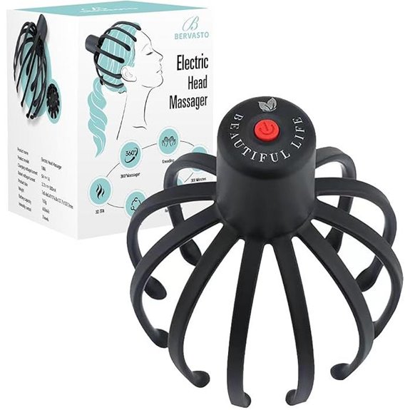 Rechargeable 3-Mode 360° Electric Head Massager