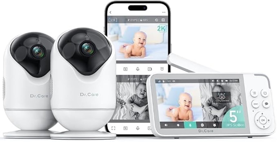 wireless baby monitor system