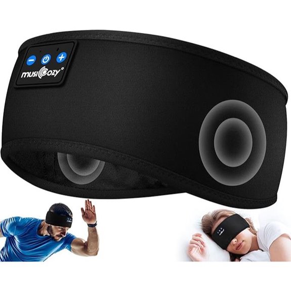 MUSICOZY Sleep Headphones Bluetooth 5.4 Headband