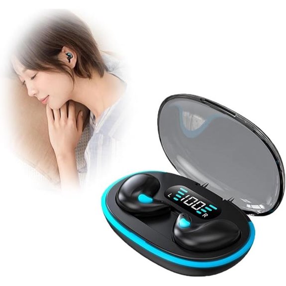 Bone Conduction Sleep Bluetooth Headset with LED Display