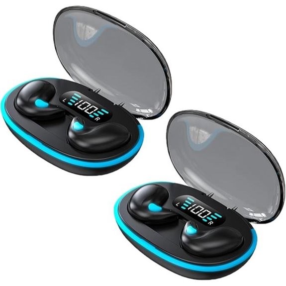 Bone Conduction Sleep Bluetooth Headset with Charging Case