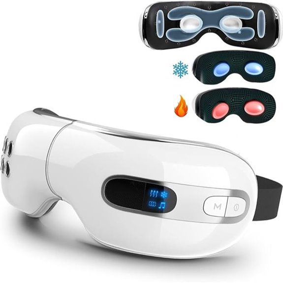 wireless heat eye massager