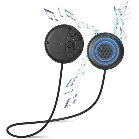 Bluetooth Sleep Headphones Pillow Speaker with Mic