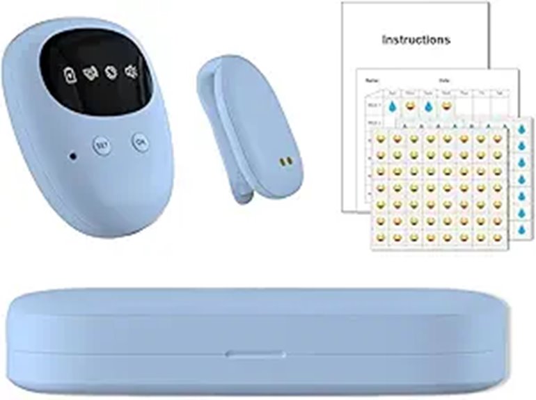 Wireless Bedwetting Alarm with USB Rechargeable