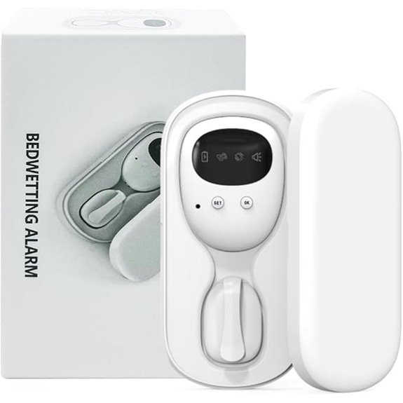 wireless rechargeable bedwetting alarm