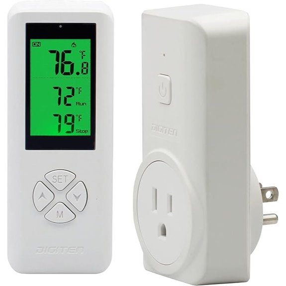 Wireless Temperature Controller with Built-in Sensor