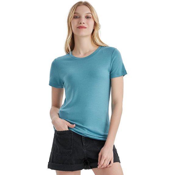 Merino Protect 100% Wool Women's Crew Neck T-Shirt