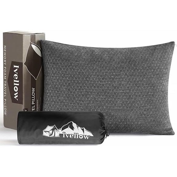 Ivellow Travel Pillow for Camping and Backpacking