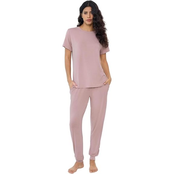Joyaria Bamboo Viscose Sleepwear Pajama Set for Women