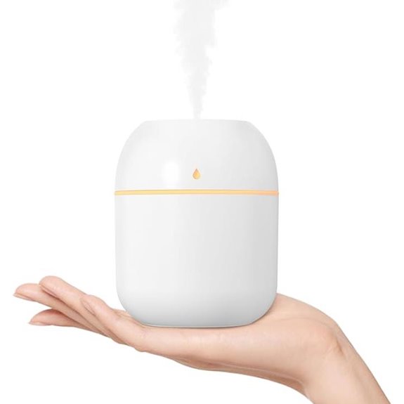 Portable USB Mini Humidifier with Auto Shut-Off