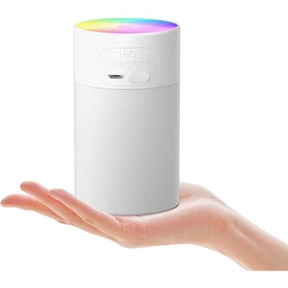 Portable USB Mini Humidifier with Auto Shut-Off