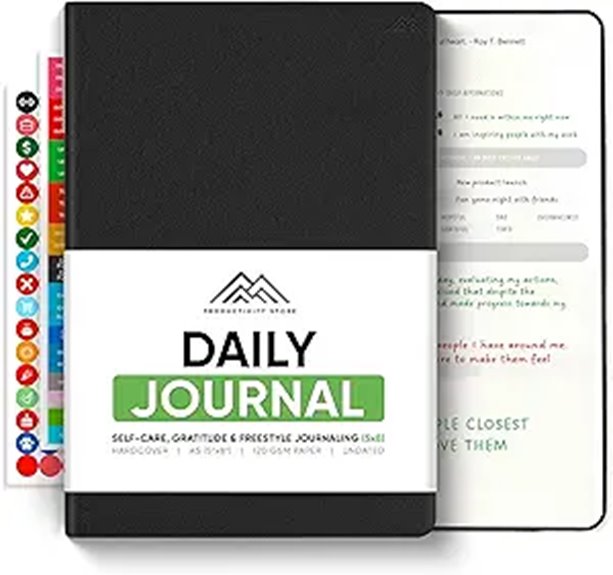Daily Journal for Men & Women with Prompts
