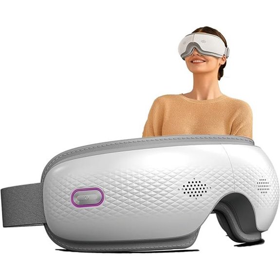 SKG Eye Massager with Heat Music & Modes