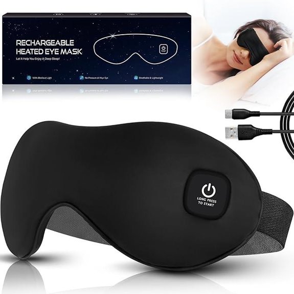 Heated Eye Mask for Dry Eyes and Sleep