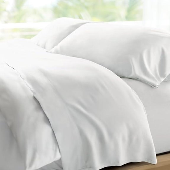 Cariloha Retreat 4-Piece Sateen Sheet Set King