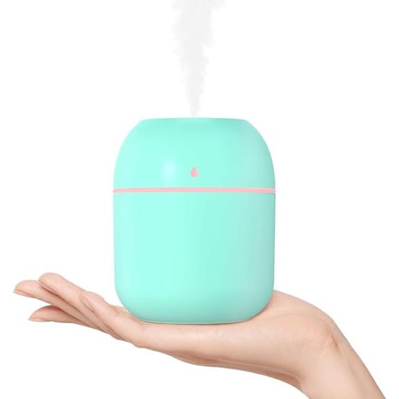 Portable USB Mini Humidifier with Auto Shut-Off