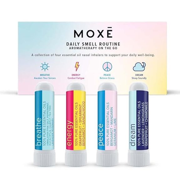 MOXE Aromatherapy Nasal Inhalers Set Portable Therapeutic