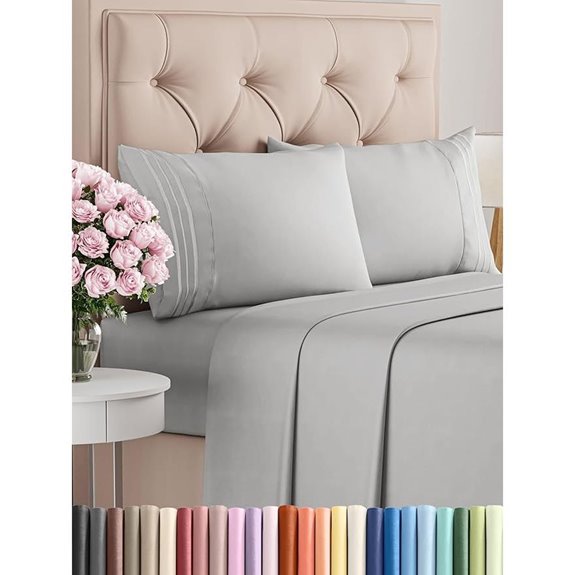 Queen Size 4-Piece Cooling Sheet Set