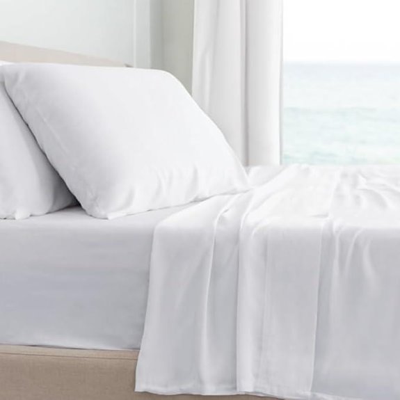 Cariloha Queen Twill Sheet Set Soft & Cooling