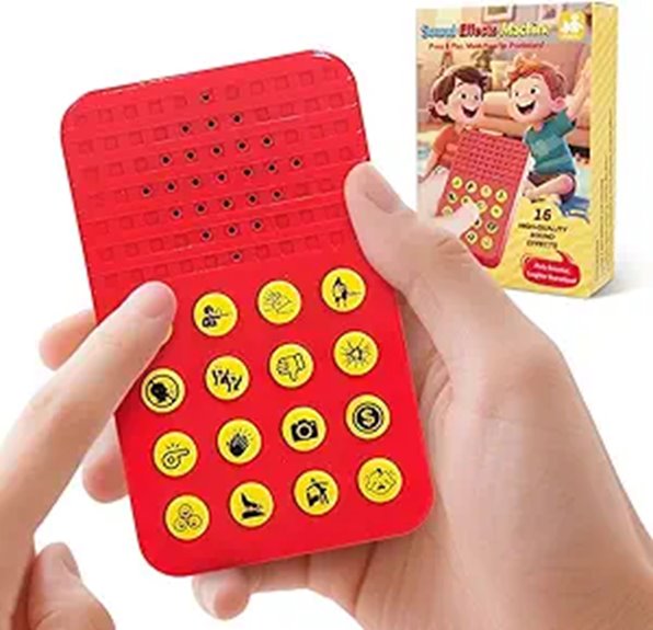 Sound Effects Machine with 16 Sounds for Teens