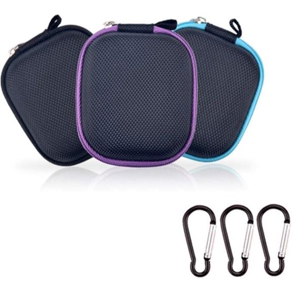 Portable Essential Oil Travel Case (3-Pack)